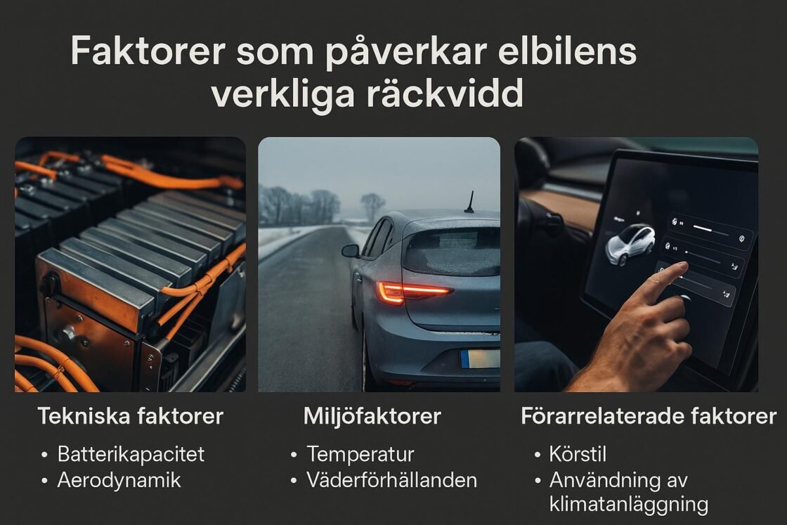Verklig räckvidd för elbilar 2025-2026 – komplett guide