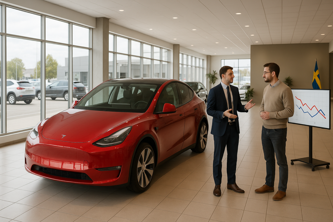 Tesla Försäljning i Sverige: Marknadstrender, Nyheter och Vad Det Betyder för Köpare 20252025-09-26T08:07:49.764Z