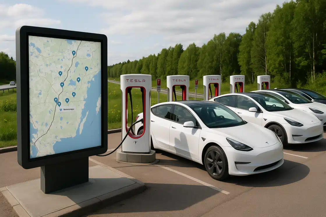 Tesla Supercharger-karta Sverige: Var laddar du 2025?2025-09-26T07:29:30.506Z