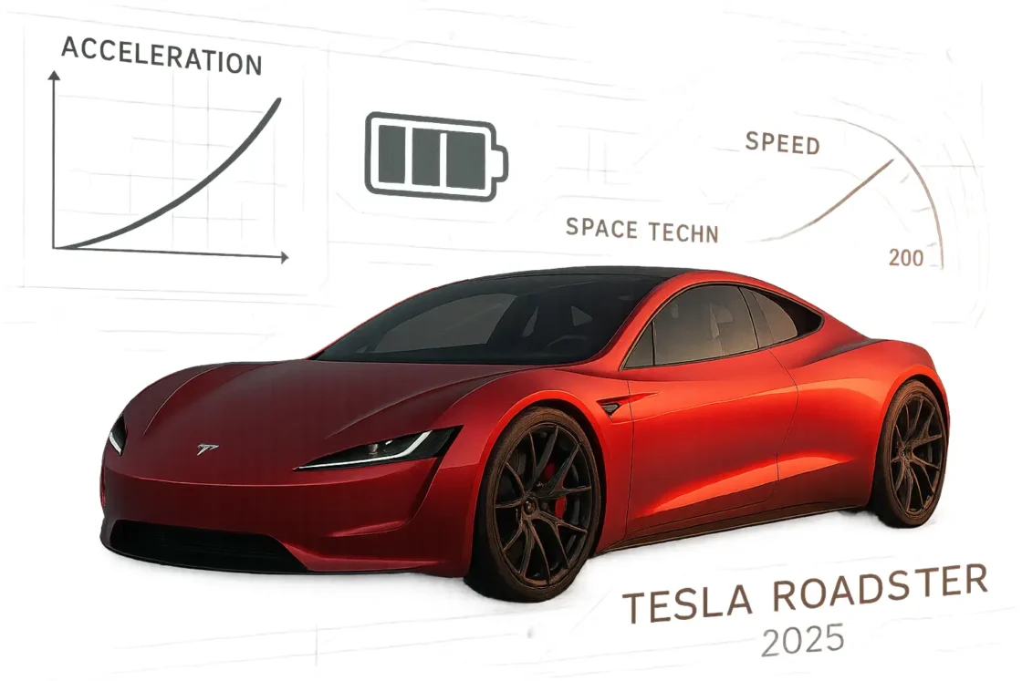 Tesla Roadster 2025: Allt du behöver veta om den elektriska superbilen2025-10-07T12:22:36.152Z